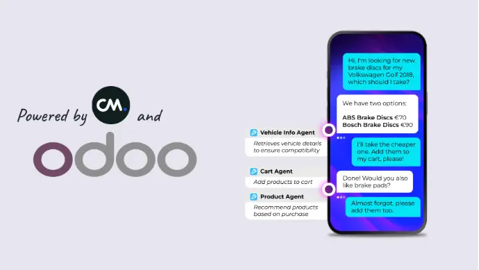 Social ERP, Odoo enriched with a social media omni-channel platform integration