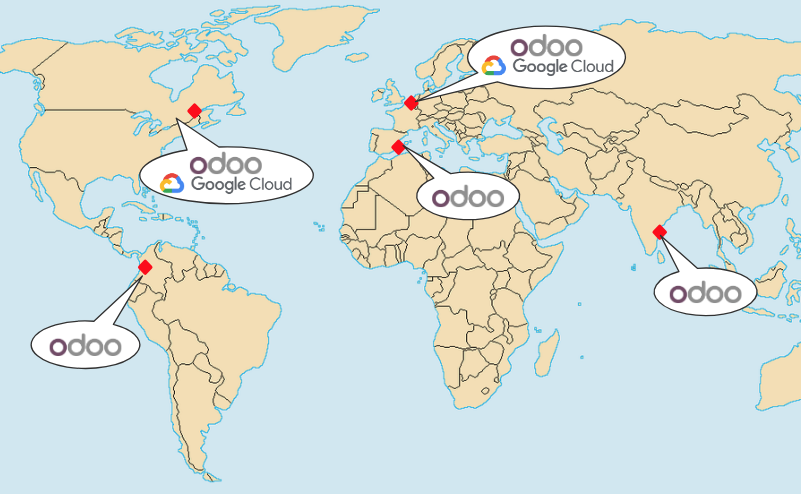 global teams of Odoo experts odoo experts